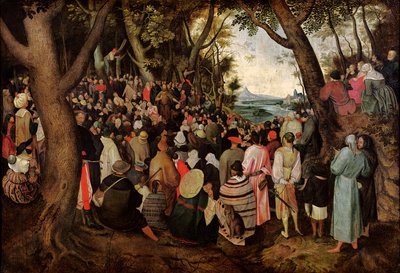 The Sermon of St. John the Baptist by Pieter Bruegel the Elder